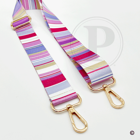 Image of Strap Rayas Rosa/Lila