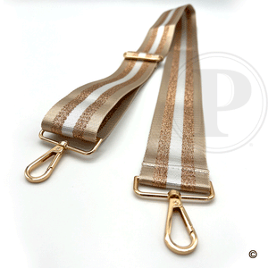 Strap Nude y Dorado