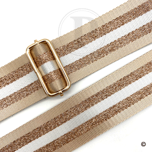 Strap Nude y Dorado